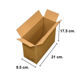 CAJA DE CARTÓN MOD1  95X210X175 mm  30 uds/pack