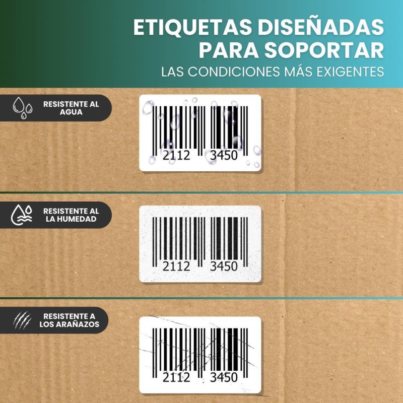 ETIQUETA DK11201 29mm x 90mm 400U/R 1 ROLLO