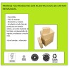 CAJA DE CARTÓN MOD6: 300x400x120 mm 20 uds/pack