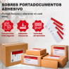 SOBRE "CONTIENE DOCUMENTACION" MODELO DL 225X122 mm. PAQ 100 UNID. 