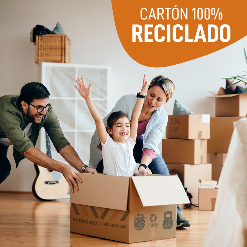 CAJA MUDANZA + BURBUJ MARCPRINT  43X30X25 10 UNID/